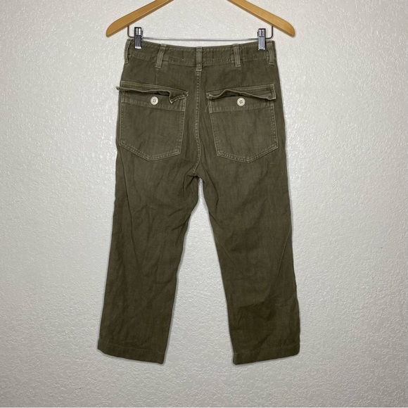 AMO Army Pant Gray Green size 24 - Picture 12 of 14